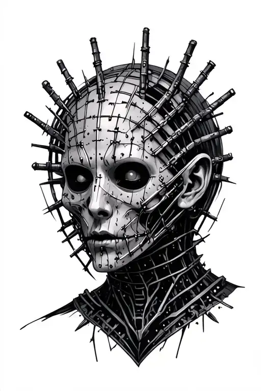 tesseract hellraiser tattoo design idea
