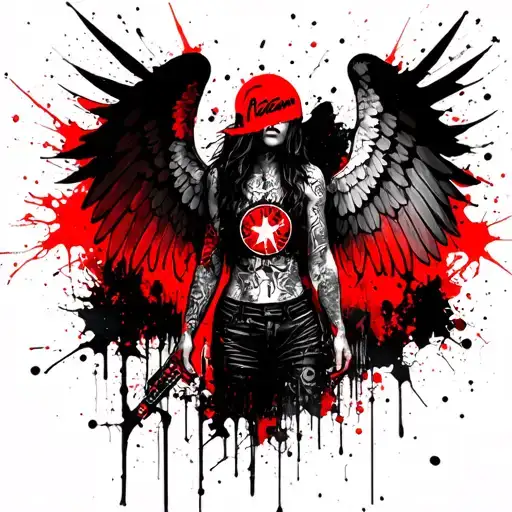 arcangel michael archangel tattoo design idea