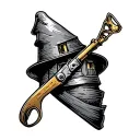 Gold Mining tattoo design idea