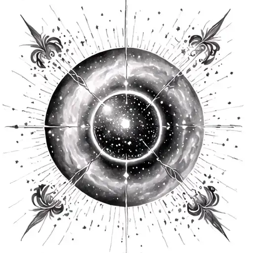 Pleiades tattoo design idea