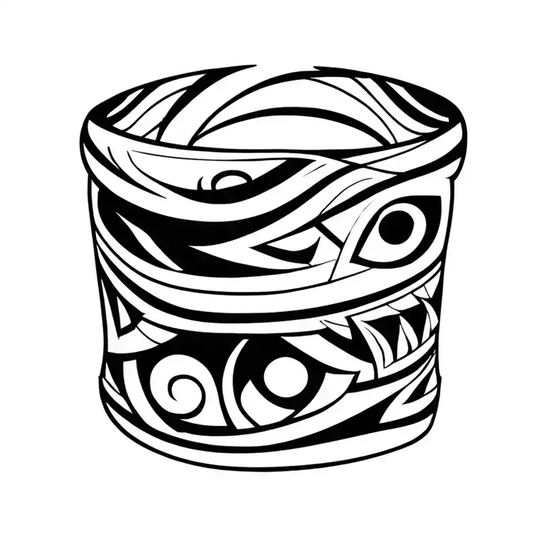 Pulsera Maori Tattoo Design tattoo design idea