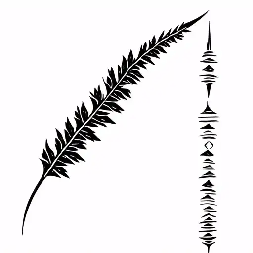 Ogham Tattoo Design tattoo design idea