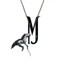 Libra And Sagittarius Combined "M" and "J" tattoo design idea