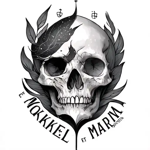 Mokkaael et marina name finale tattoo design idea