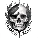 Mokkaael et marina name finale tattoo design idea