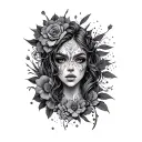 Mokkaael et marina name finale tattoo design idea