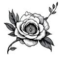 3 Inch tattoo design idea