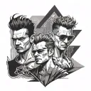 Depeche Mode sick tattoo design idea