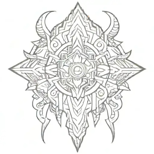 tribal patterns for Filipino mem tattoo design idea