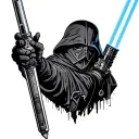 Lightsaber tattoo design idea