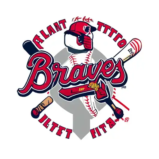 Atlanta Braves tattoo design idea