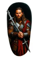 Braveheart "william wallace" holding tattoo design idea