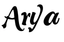 "Arya" tattoo design idea