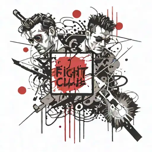 Fight Club Soap tattoo design idea