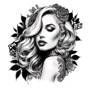 slut tattoos for her tattoo design idea