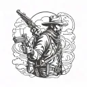 Red dead redemption 2   tattoo design idea