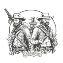 Red dead redemption 2   tattoo design idea