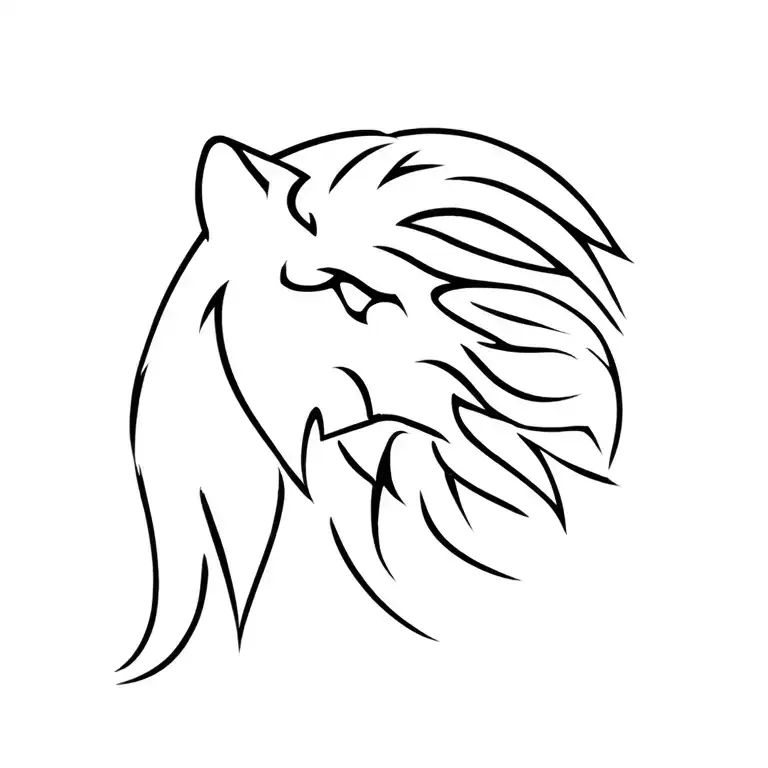 Brisbane Lions tattoo design idea