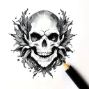 Mtg tattoo design idea