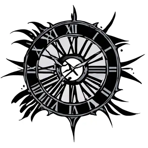 2007 Roman Numerals tattoo design idea