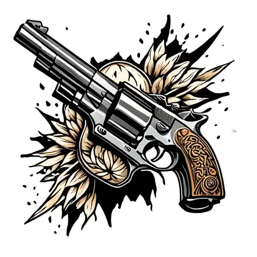 guns, Dirty Curry, West side,scales tattoo design idea