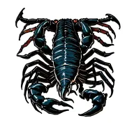 Scorpion tattoo design idea