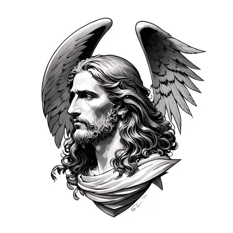 st uriel sleeve and combine tattoo design idea