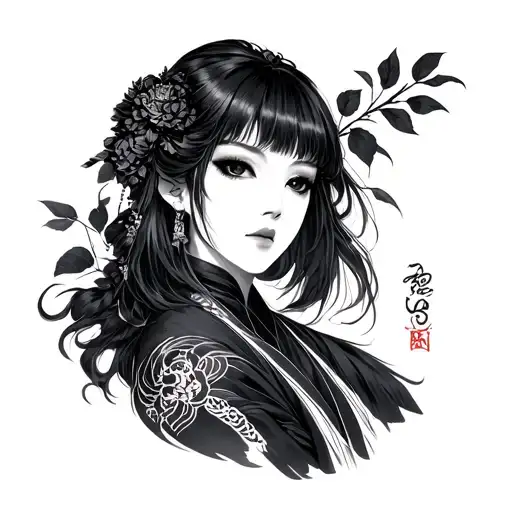 Shinobu Kocho tattoo design idea