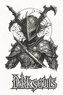 dark souls 3 firekeeper tattoo design idea