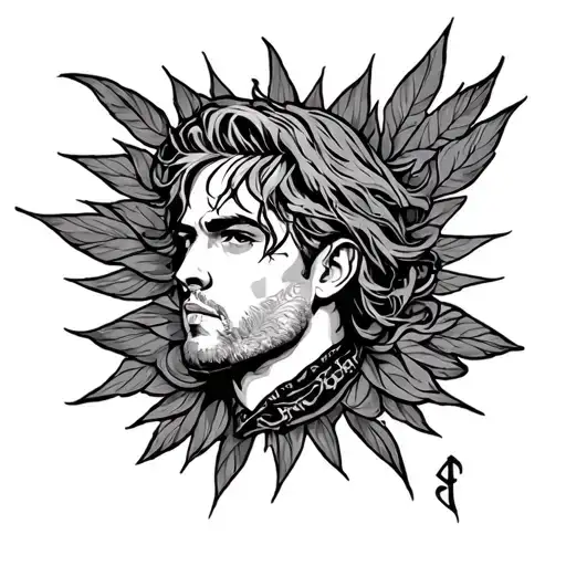 Zach Bryan Lyrics tattoo design idea