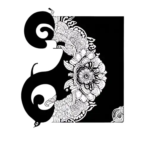 Tibetan tattoo design idea