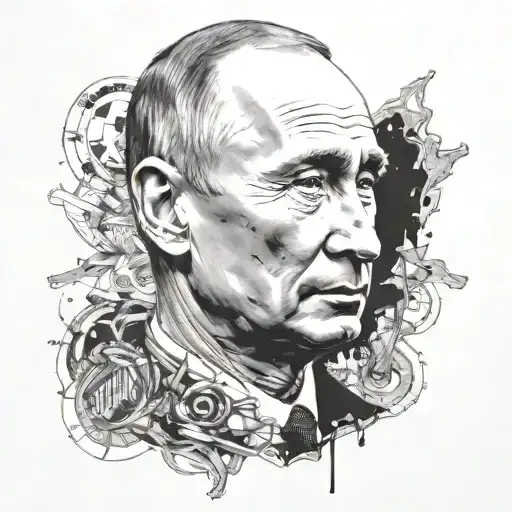 vladimir putin wore tattoo design idea