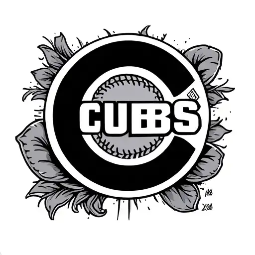 Chicago Cubs tattoo design idea