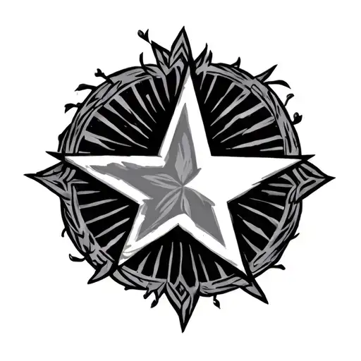 Tennessee tri star tattoo design idea
