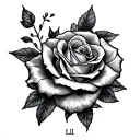 "Lll" Memorial Tattoo tattoo design idea