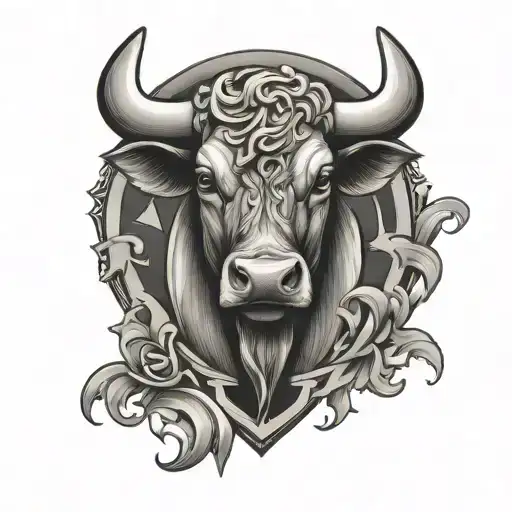 cattle brand tattoo design idea