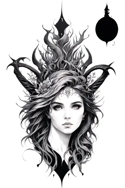 inarius lillith tattoo design idea