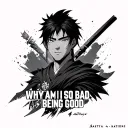 zuko from avatar 4 nations and the quote "why am i so bad at being good  tattoo design idea