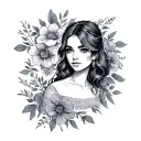 Aunt Niece tattoo design idea