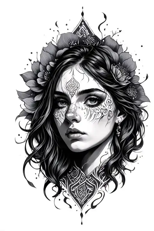 Empath tattoo design idea