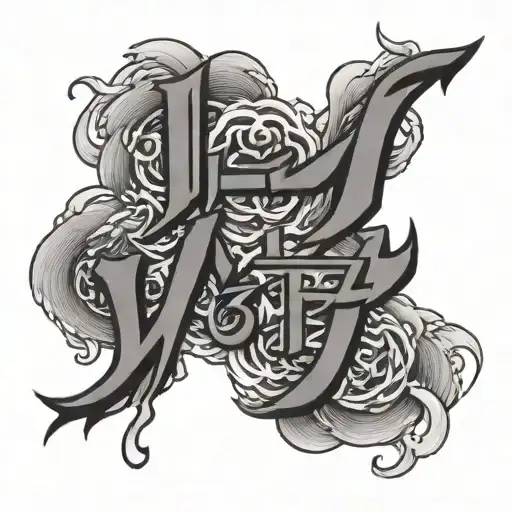 Japanese word 'Strength before weakness' tattoo design idea