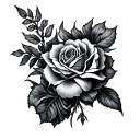 Romans 8 18 tattoo design idea