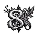 Romans 8 18 tattoo design idea