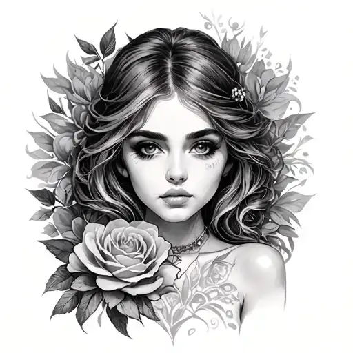 Alina tattoo design idea