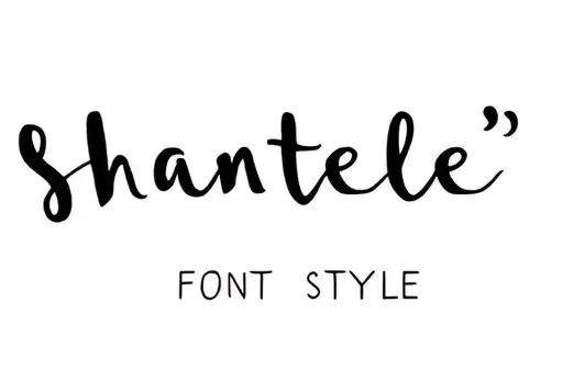 “Shantelle” tattoo design idea