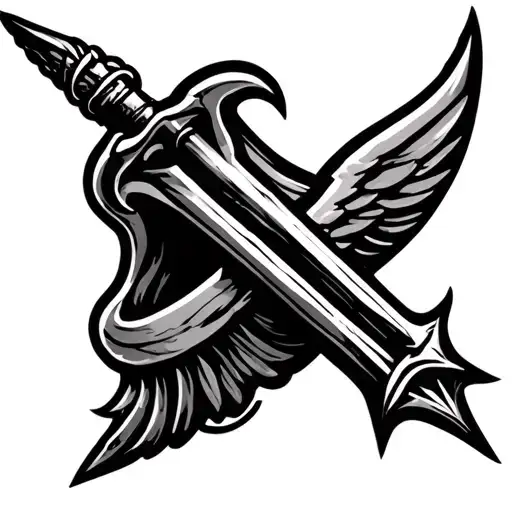 Navy Seal Trident tattoo design idea