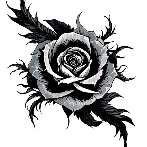 Nihilism tattoo design idea