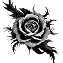 Nihilism tattoo design idea