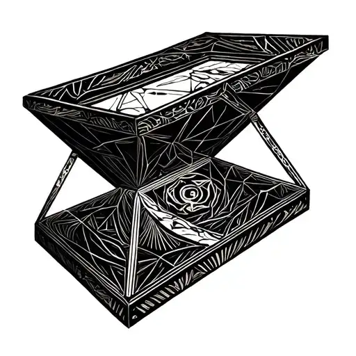 Pandora's box tattoo design idea