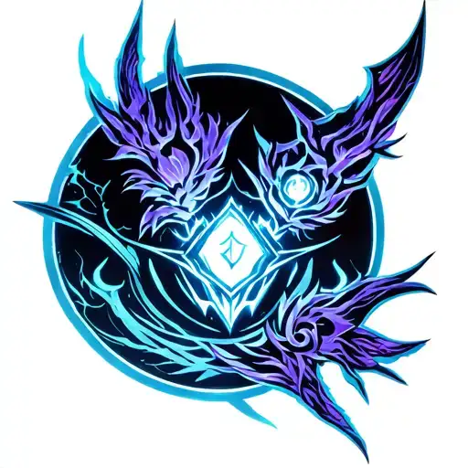 destiny 2 void warlock tattoo design idea